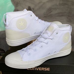 CONVERSE CTAS SYDE STREET MID WHITE/WHITE MENS